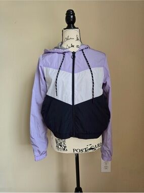 Abercrombie Cropped Windbreaker Jacket